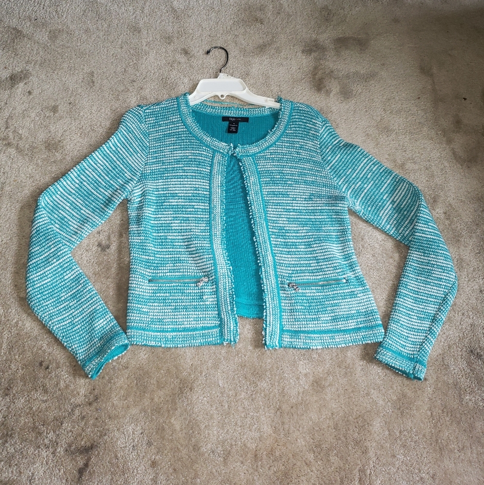 Style & Co Tweed Style Cardigan or Jacket